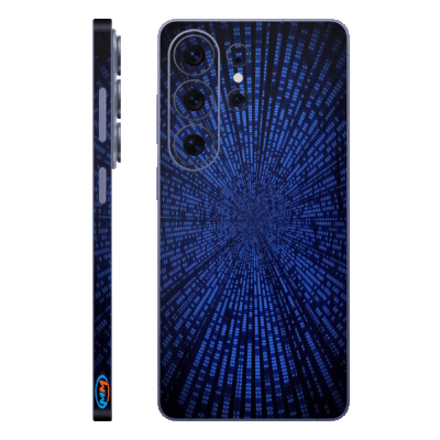 Alternative view of Blue-Binary-Code-Matrix-Tunnel
