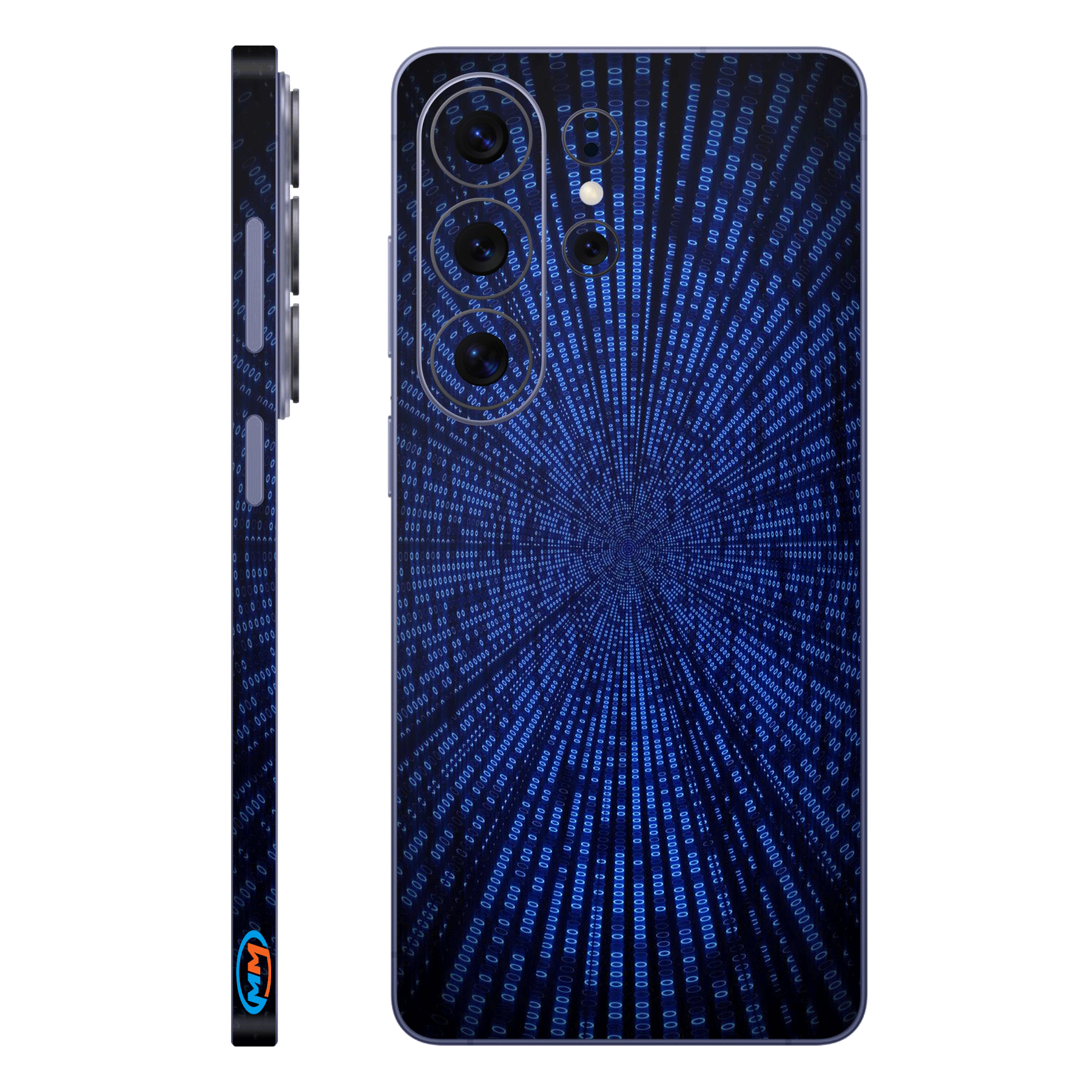 Blue-Binary-Code-Matrix-Tunnel - Image 2