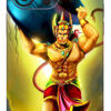 Hanuman with Shivling Mobile Skin