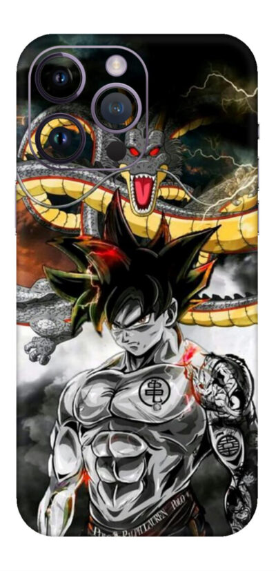goku with Dragon Mobile Skin