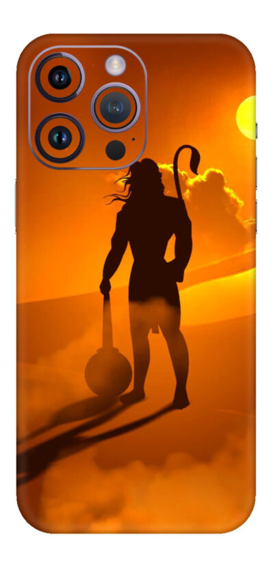 jai hanuman stand Mobile Skin