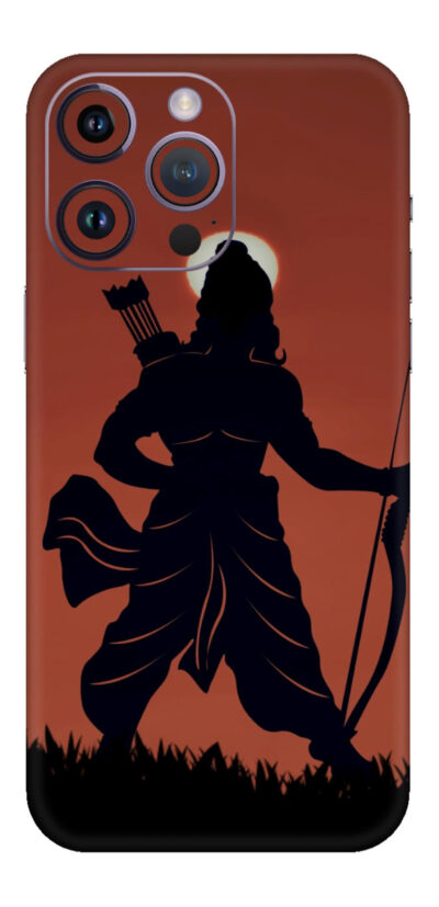 shree ram with dhanus Mobile Skin