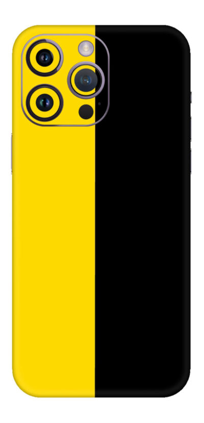 yello black Mobile Skin